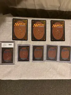 25 MTG Magic The Gathering Vintage Card Lot. Reserved list & English. Graded-MP - Image 5