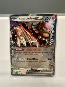 Bloodmoon Ursaluna ex 177 Sv: Scarlet & Violet Promo Cards Holo - Image 1