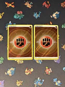Pokemon Cards Fighting Energy 157/159 Holo Rare Crown Zenith - (NM) x1 - Image 1