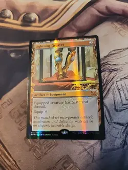 MTG - Masterpiece Series: Kaladesh Inventions (MPS) - Lightning Greaves - NM - Image 4