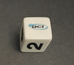 Rare Vintage DCI Duelist MTG Magic Pokemon WotC 6-sided Die Dice D6 - Image 1