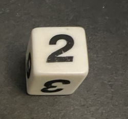Rare Vintage DCI Duelist MTG Magic Pokemon WotC 6-sided Die Dice D6 - Image 2