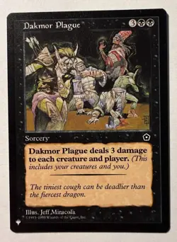 Dakmor Plague - The List Reprints - Mystery Booster 2 - MTG - NM/M - Image 1