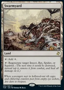 MTG Magic the Gathering Swarmyard (284/429) Time Spiral Remastered NM - Image 1