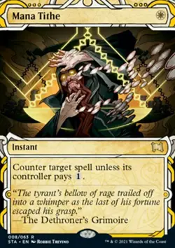 MTG Magic the Gathering Mana Tithe (8/252) Strixhaven Mystical Archive LP - Image 1