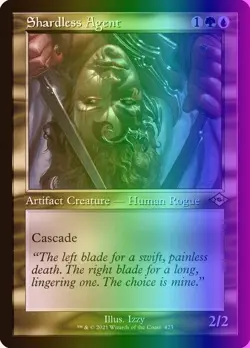 MTG Shardless Agent (423/767) Modern Horizons 2 LP FOIL- Retro - Image 1