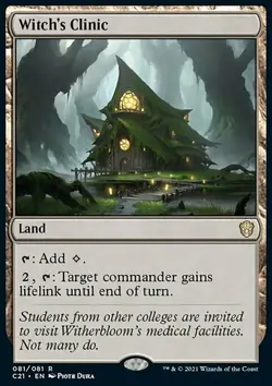MTG Magic the Gathering Witch's Clinic (81/465) Commander 2021 NM - Image 1
