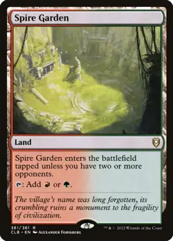 MTG Spire Garden (361/1080) Commander Legends Battle for Baldur's Gate NM - Image 1