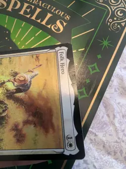 MTG Folk Hero Commander Legends: Battle for Baldur's Gate Foil Slightly Damaged - Image 3