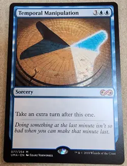 Temporal Manipulation - #077 Regular - Ultimate Masters - Mtg - Image 1