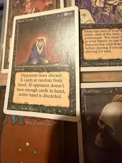 NNM MTG Magic The Gathering Mind Twist Revised Edition Regular - Image 1