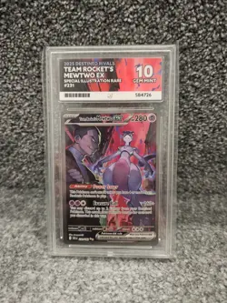 Pokemon TCG - ACE 10 Team Rocket's Mewtwo EX 231/182 - Destined Rivals - Image 1