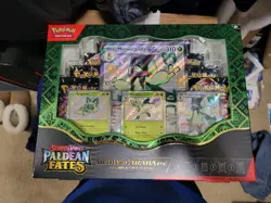 Pokemon: Paldean Fates Meowscorada EX Premium Collection box - Image 1