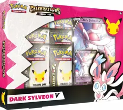 Pokemon TCG 25th Anniversary Celebrations Dark Sylveon V Collection Box - Sealed - Image 1