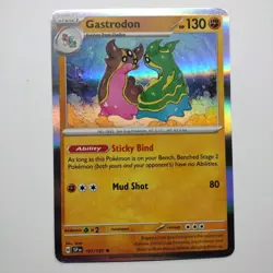 Pokemon Gastrodon 107/191 2024 Surging Sparks Holo Rare - Same Day Shipping! - Image 1