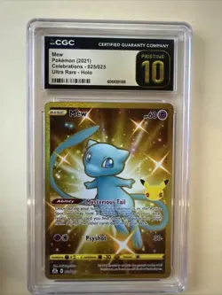 New Pokemon Celebrations 025/025 Pokemon 2021 Ultra Rare CGC Pristine 10 - Image 1