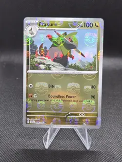 Simisage (Master Ball Pattern) 5/86 Pokemon Black Bolt - NM & Fraxure MB - Image 3