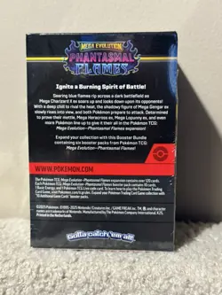 Pokemon TCG: Mega Evolution Phantasmal Flames - Booster Bundle - Image 1