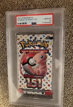 2023 Pokemon Spanish Scarlet & Violet 151 Graded Foil Pack - Image 1