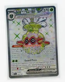Pokemon TCG - Forretress ex 230/193 - Paldean Fates - Full Art - Image 1