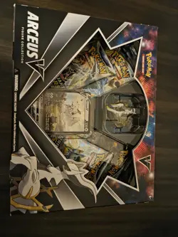 Pokemon TCG Arceus V Figure Collection Box Factory Sealed Brilliant Stars 2022 820650850165 - Image 1