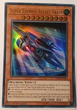 Super Express Bullet Train [LED4-EN035] Ultra Rare - 1st Edition NM YuGiOh! - Image 1