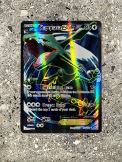 Pokemon TCG Cards Rayquaza EX 104/108 Roaring Skies Full Art Ultra Rare Holo - Image 1