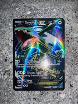 Pokemon TCG Cards Rayquaza EX 104/108 Roaring Skies Full Art Ultra Rare Holo - Image 4