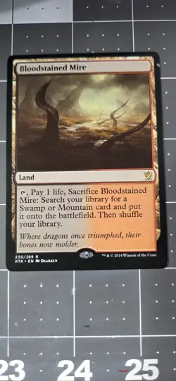 Bloodstained Mire Khans of Tarkir Regular - Image 1