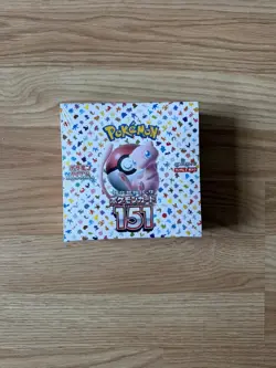 Pokemon TCG Pokemon 151 Japanese Booster Box Sealed - Image 1