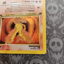 Pokemon TCG - Moltres 12/62 - Holo 1st Edition - Fossil 1st Edition - Image 4