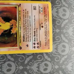 Pokemon TCG - Moltres 12/62 - Holo 1st Edition - Fossil 1st Edition - Image 5