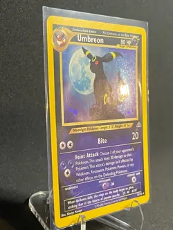 Pokemon Umbreon 13/75 Neo Discovery Holo LP-MP Excellent-Very Good Rare Vintage - Image 2