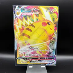 Pokemon OVERSIZE JUMBO CARD | Pikachu VMax | SWSH286 Black Star Promo Holo BSP - Image 1