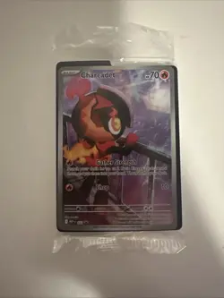 Charcadet 022 ETB Black Star Promo - Pokemon TCG Phantasmal Flames - NM+/SEALED - Image 1