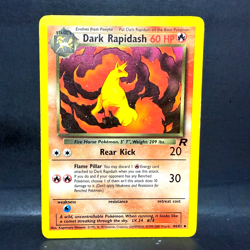 2000 POKEMON TEAM ROCKET DARK RAPIDASH 44/82 MP (UNCOMMON) - Image 1