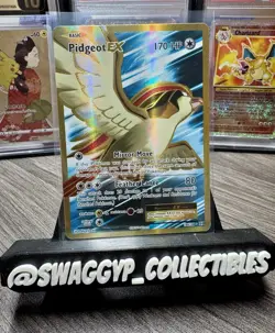 ◓Pidgeot EX 104/108 XY Evolutions 2016- Pokemon TCG Full Art Holo Ultra Rare*NM◓ - Image 1