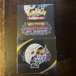 Pokemon TCG Phantasmal Flames Half Booster Box (18 Packs) New And Sealed - Image 1