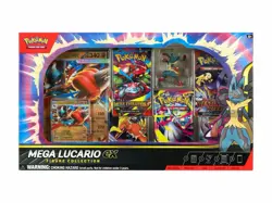 Pokemon TCG Mega Lucario ex Premium Figure Collection Box Factory Sealed IN HAND - Image 2