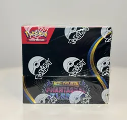 Pokemon TCG: Mega Evolution Phantasmal Flames Full Booster Box (36 packs) Sealed - Image 1