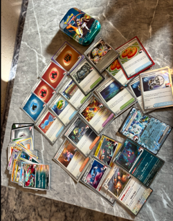 Pokemon Prize Pack Play Stamp bundle 68x Cards! NM Charizard, Ogerpon, Groudon - Image 3