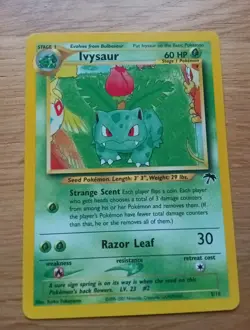 Pokemon TCG Ivysaur Card Southern Island 5/18 Series LP-NM - Image 2