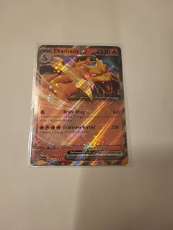 Pokemon TCG Charizard EX 006/165 Scarlet & Violet 151 Double Rare Mint Condition - Image 1