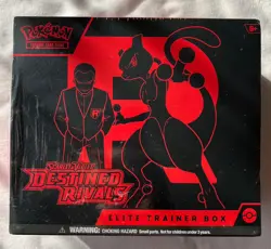 Destined Rivals ETB Elite Trainer Box Pokemon TCG New & Sealed *See Description - Image 1