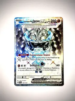 Cornerstone Mask Ogerpon ex 199/167 Ultra Rare Twilight Masquerade Pokemon TCG - Image 1