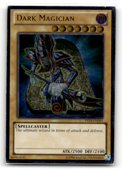 Yugioh Dark Magician YSYR-EN001 Ultimate Rare 1st Edition LP - Image 1
