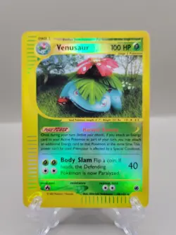Pokemon TCG Venusaur Expedition Base Set Reverse Holo Rare Card 30/165 - Image 1