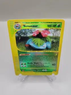 Pokemon TCG Venusaur Expedition Base Set Reverse Holo Rare Card 30/165 - Image 2