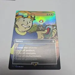 Farewell (Borderless) -Foil Near Mint MTG Universes Beyond: Fallout - Image 1