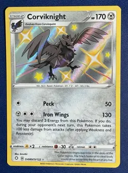 CORVIKNIGHT - SV089/SV122 - Shining Fates - Pokemon card - NM - Image 1